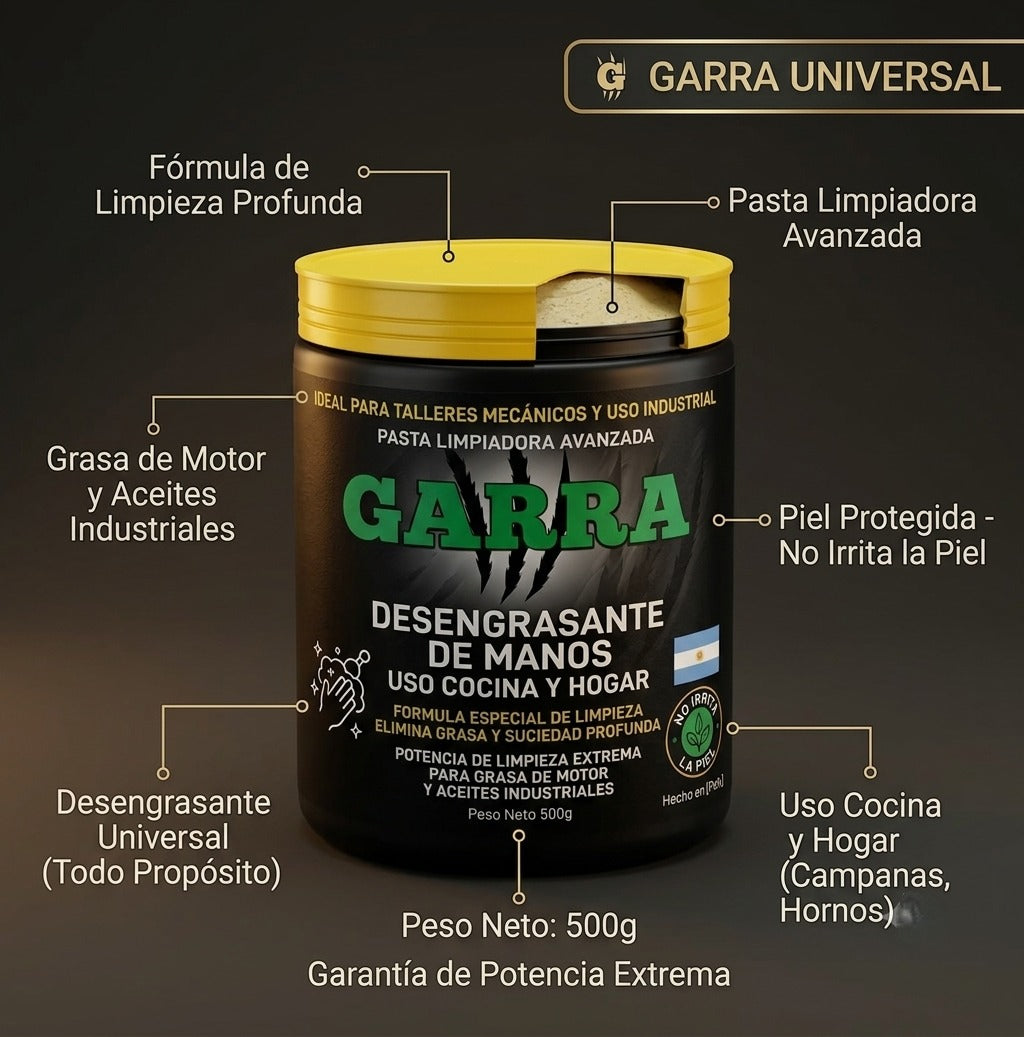GARRA™️ — Pasta Limpia Manos Industrial